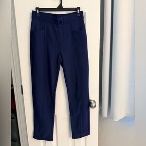 Fleece Lined Navy Pants